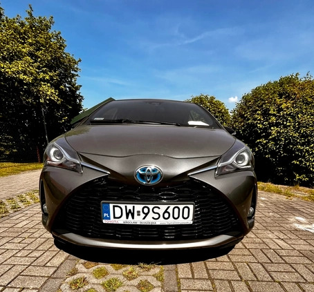 Toyota Yaris cena 57000 przebieg: 68000, rok produkcji 2017 z Wrocław małe 106